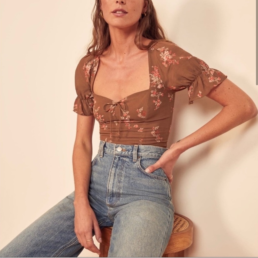 Reformation Delevan Top Size 2